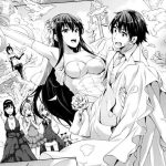 【長編エロ漫画・最終話】結婚式を挙げた勇者と魔王の子孫！式終わりにイチャイチャSEX！JK達も次々と男とSEX！５Pでマンコに中出し！【七瀬瑞穂】